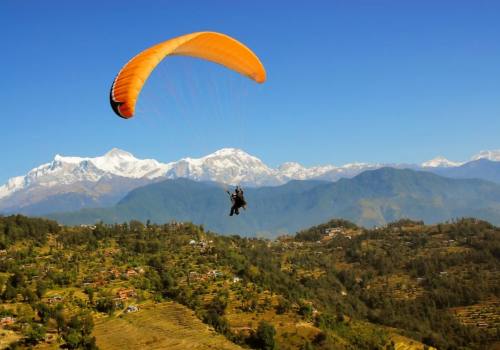 Paragliding in Nepal